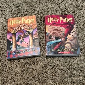 2/$10 Paperback Harry Potter Books #1 and #2